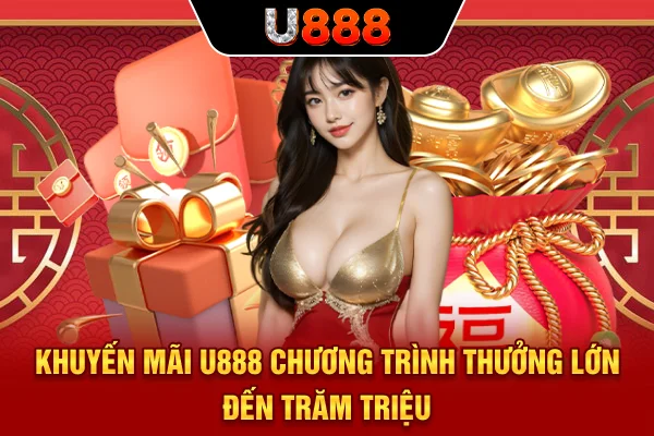 Khuyến Mãi U888 - Chương Trình Thưởng Lớn Đến Trăm Triệu