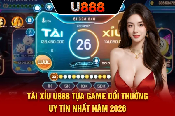 Tài Xỉu U888 - Tựa Game Đổi Thưởng Uy Tín Nhất Năm 2026